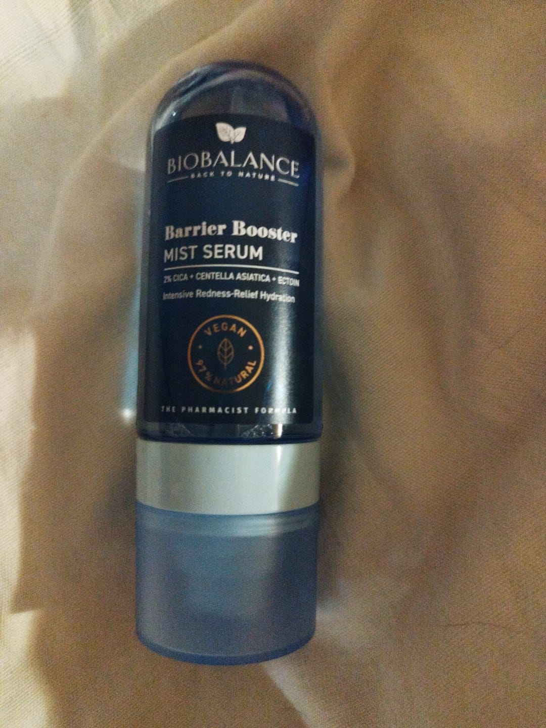 Customer photo review of BIOBALANCE СЕРУМ МИСТ ЗА ЛИЦЕ С АЗИАТСКА ЦЕНТЕЛА BARRIER BOOSTER