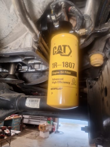 Customer photo review of SPE Motorsport 2011-2022 6.7L Powerstroke Oil Filter Housing