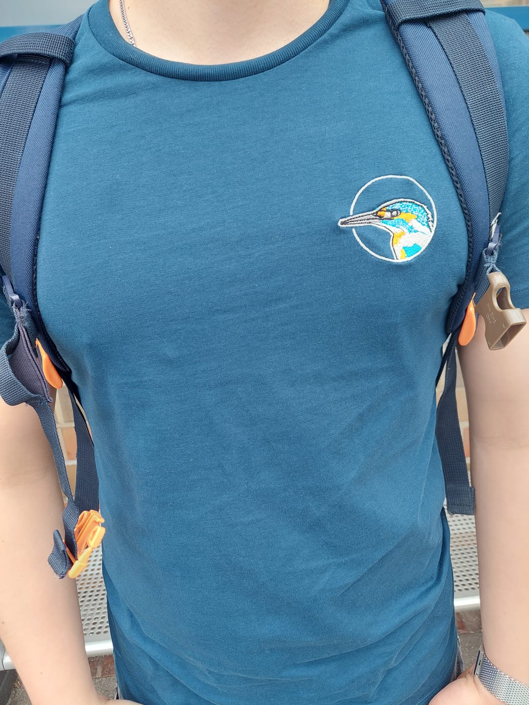 Customer photo review of Eisvogel Bio Männer T-Shirt Stick