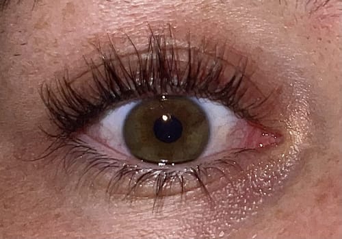 Customer photo review of Enhance® - Eyelash Growth Serum