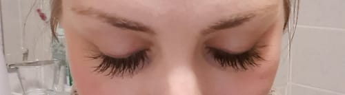 Customer photo review of Enhance® - Eyelash Growth Serum