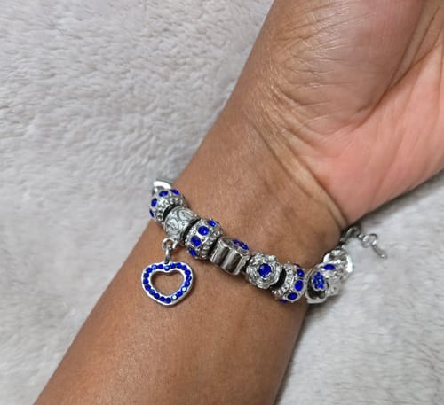Customer photo review of Birthstone Bracelets