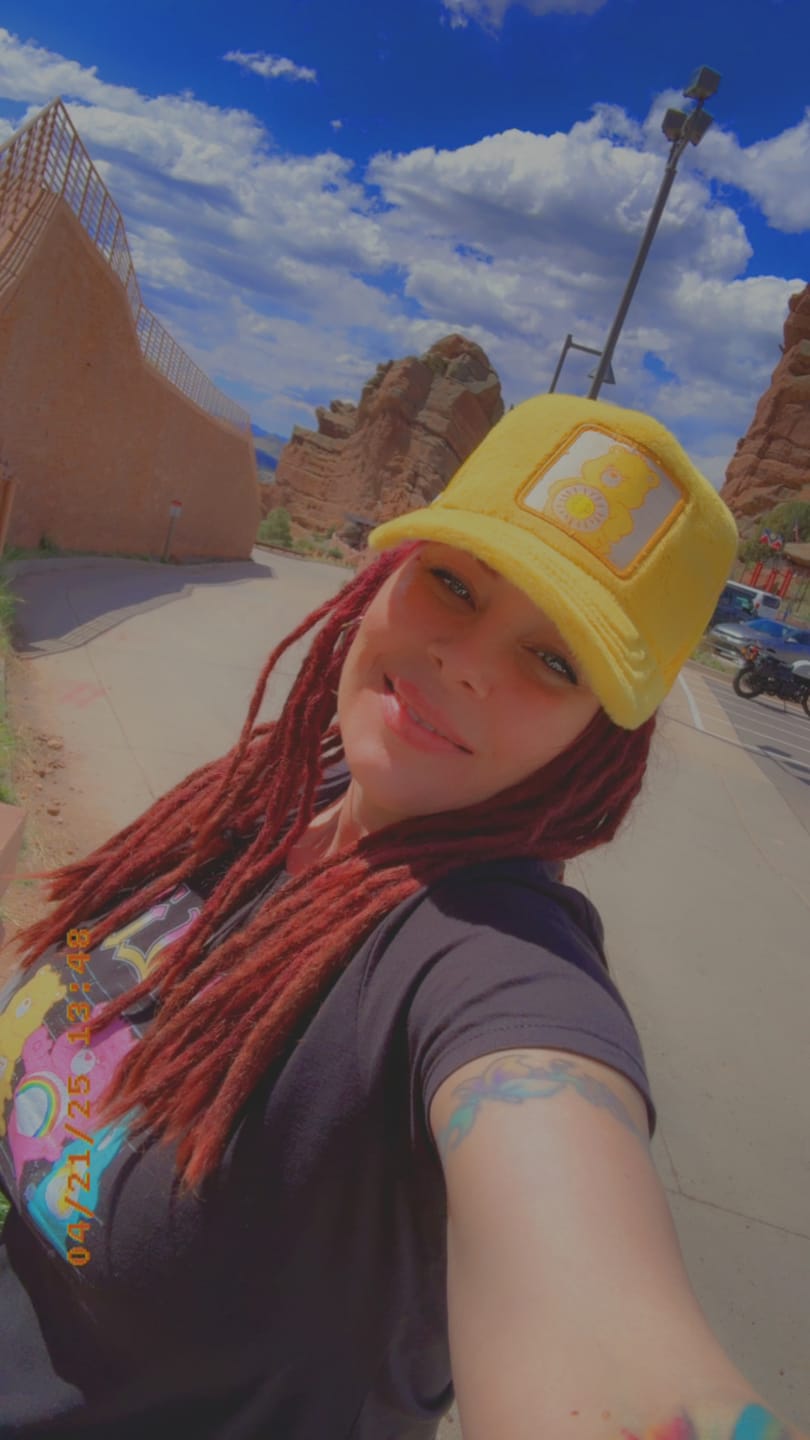 Customer photo review of OVERLORD X Care Bears:  Funshine Bear Trucker Cap