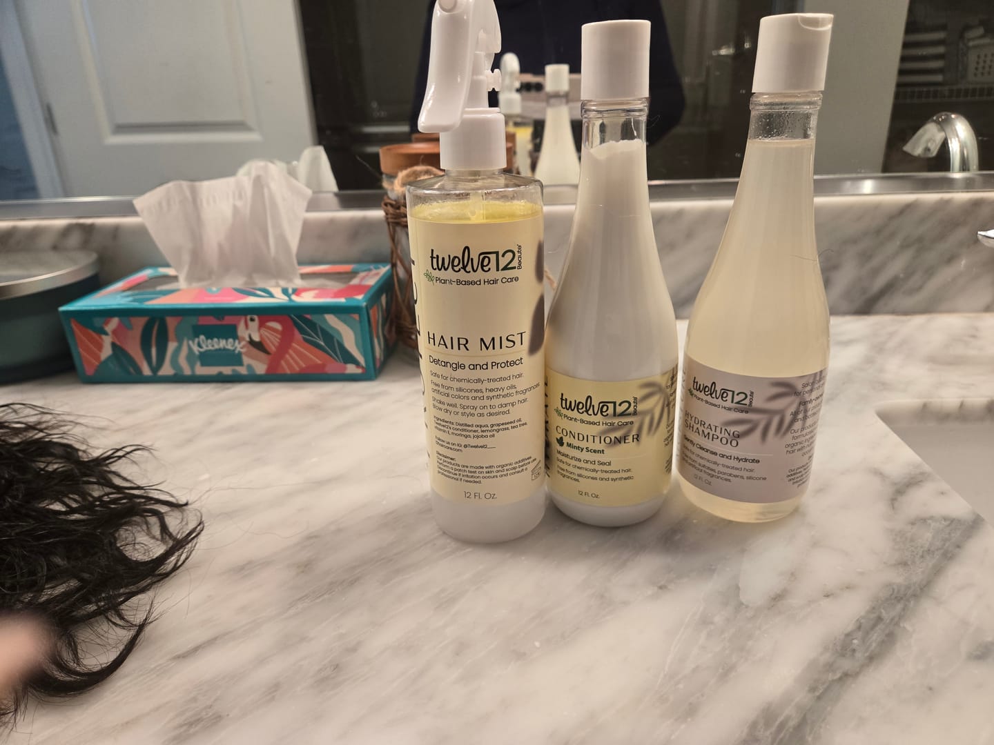 Customer photo review of Twelve12 Hair Mist