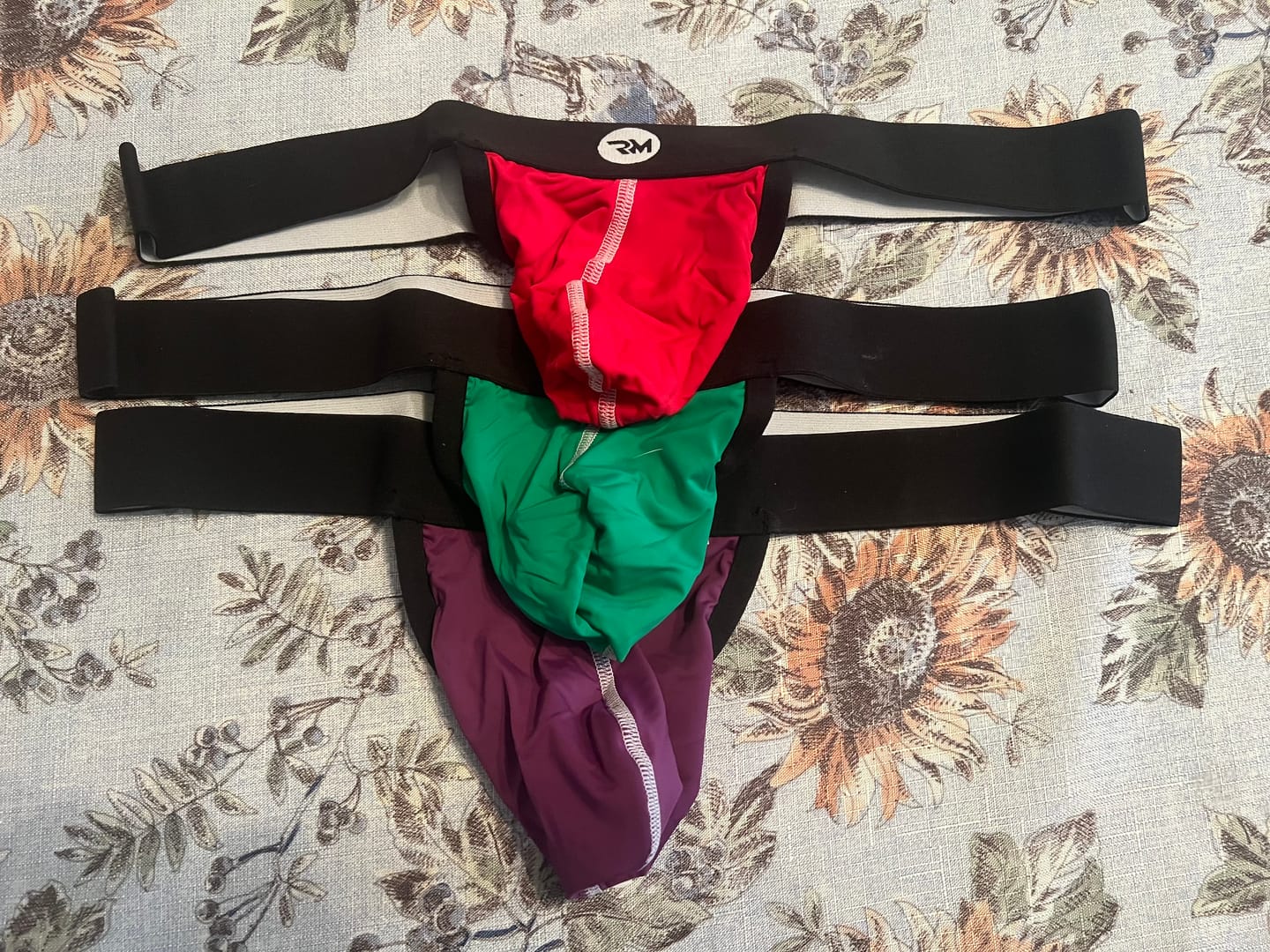 Customer photo review of Nylon 0in Strapless Jocks No Fly 1pk Green