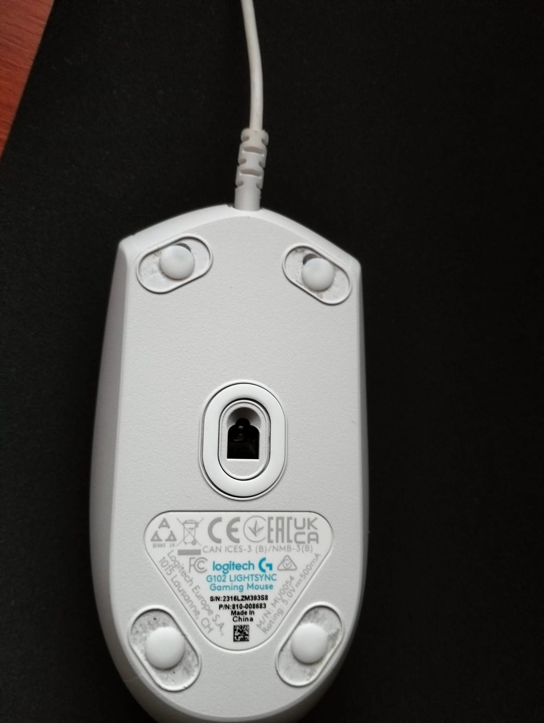 Customer photo review of ESPTiger ICE V2 Mouse Skates