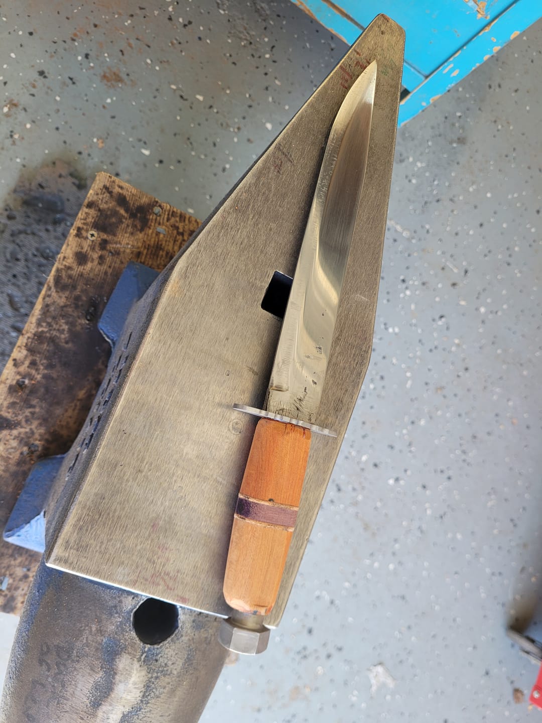 Customer photo review of 2" x 42" Sanding Belts for Finishing & Sharpening, 3 PACK