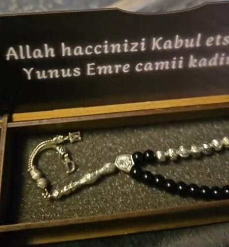 Customer photo review of Namen Tesbih aus Naturstein mit Box