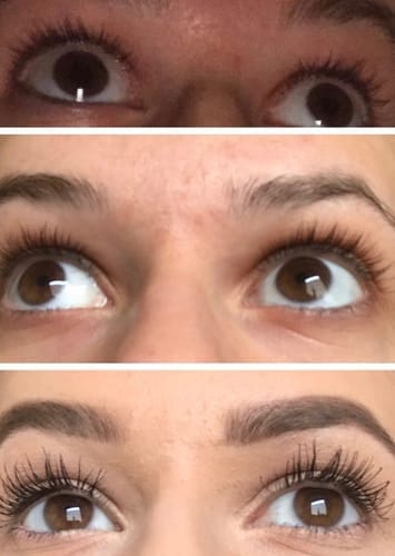 Customer photo review of Enhance® - Eyelash Growth Serum