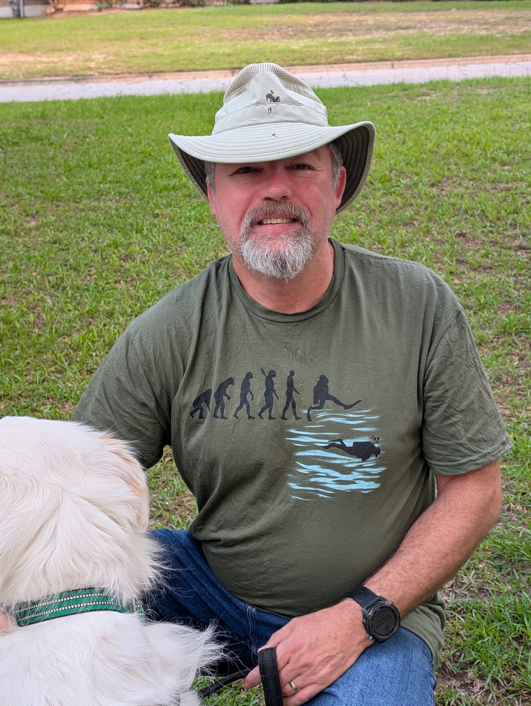 Customer photo review of Human Evolution T-Shirt