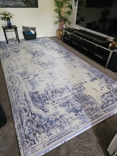 Customer photo review of The Mellow Mat v2® Designer Print | Frosthaven (Soft Touch Sensory Tatami Rug) PR11