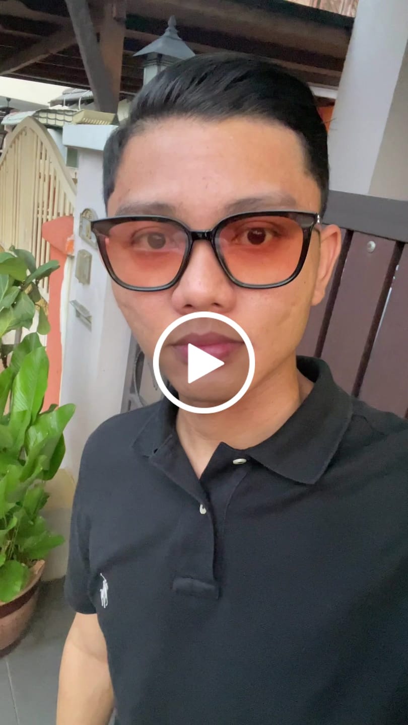 Customer video review of Taylor Rectangular Framed Sunglasses
