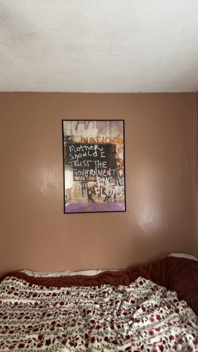 Customer photo review of Pink Floyd Mother Poster