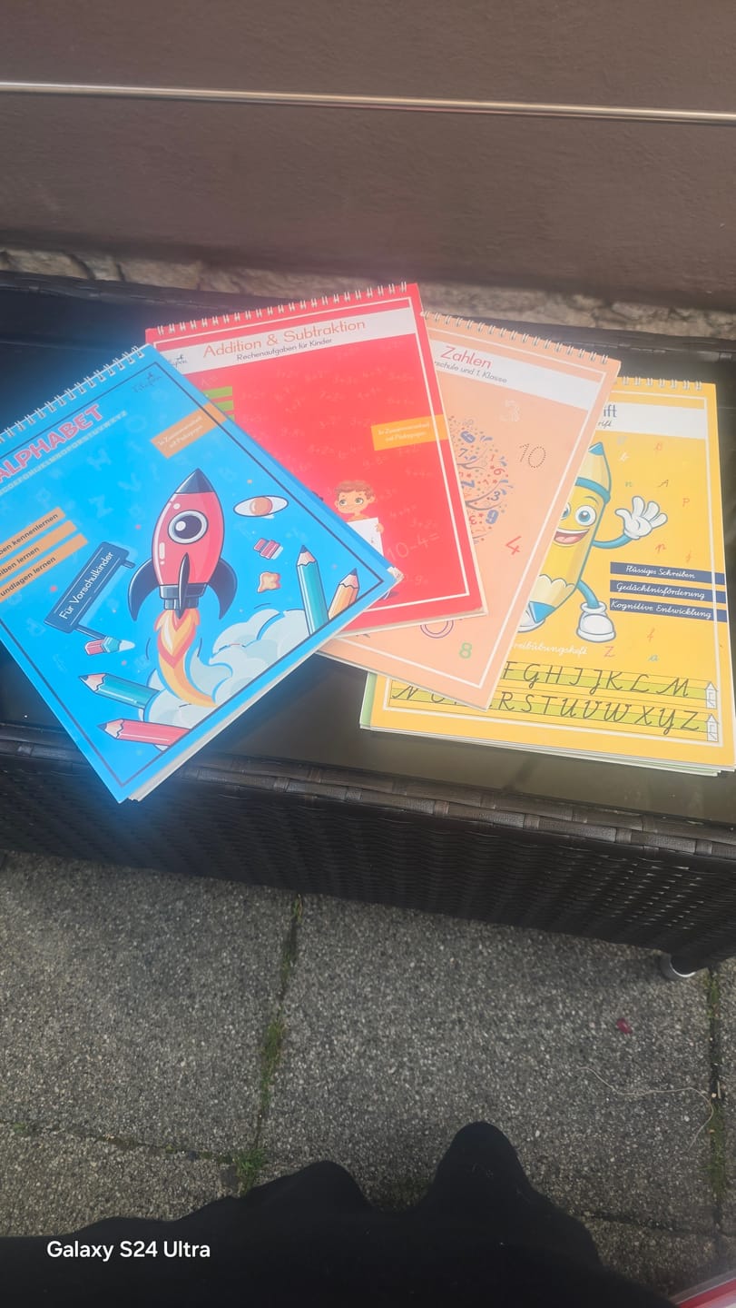 Customer photo review of Filapen Magische Übungshefte – wiederverwendbar