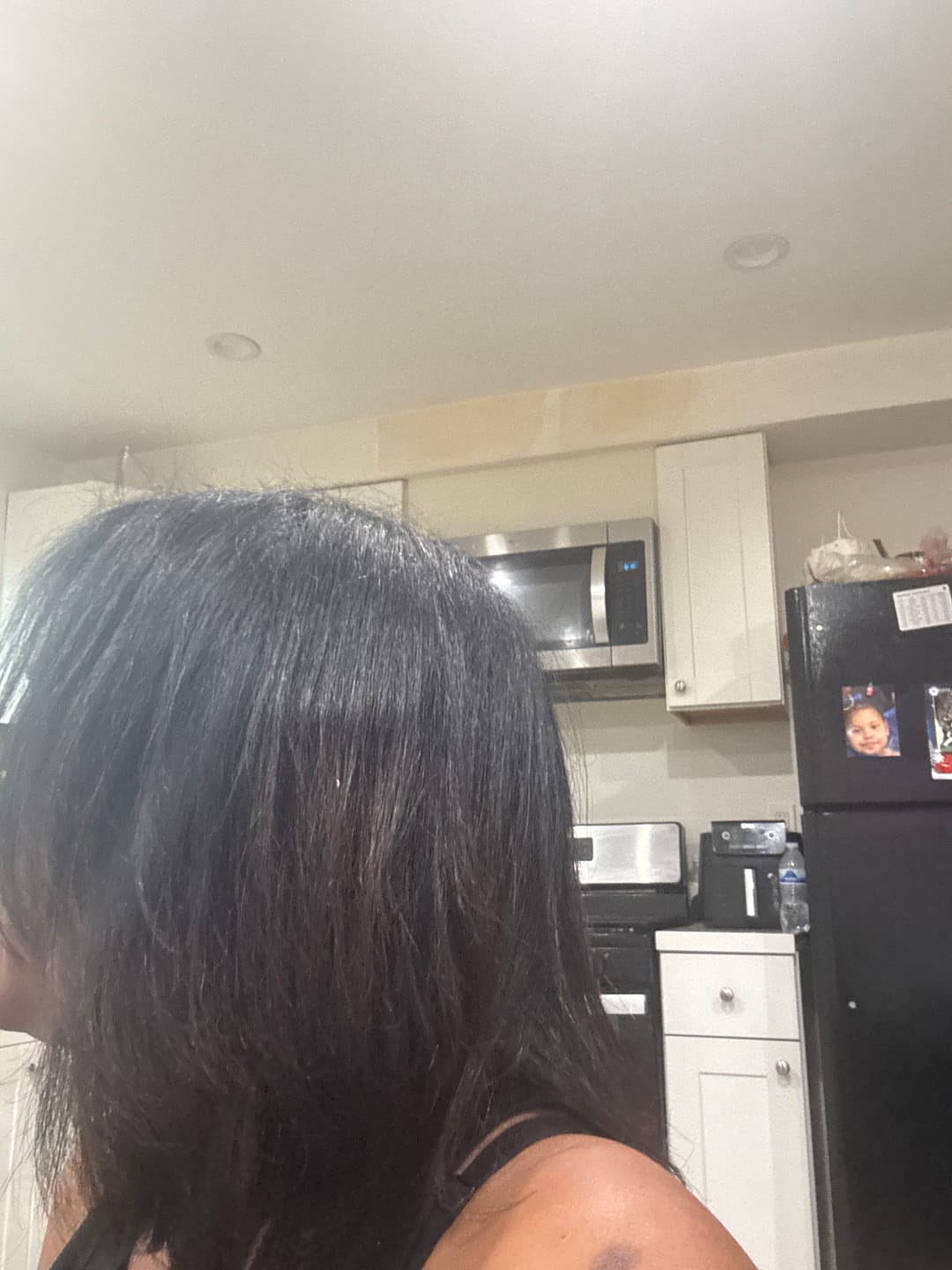 Customer photo review of End of Year Sale - Veganic Natural Hair Growth Oil