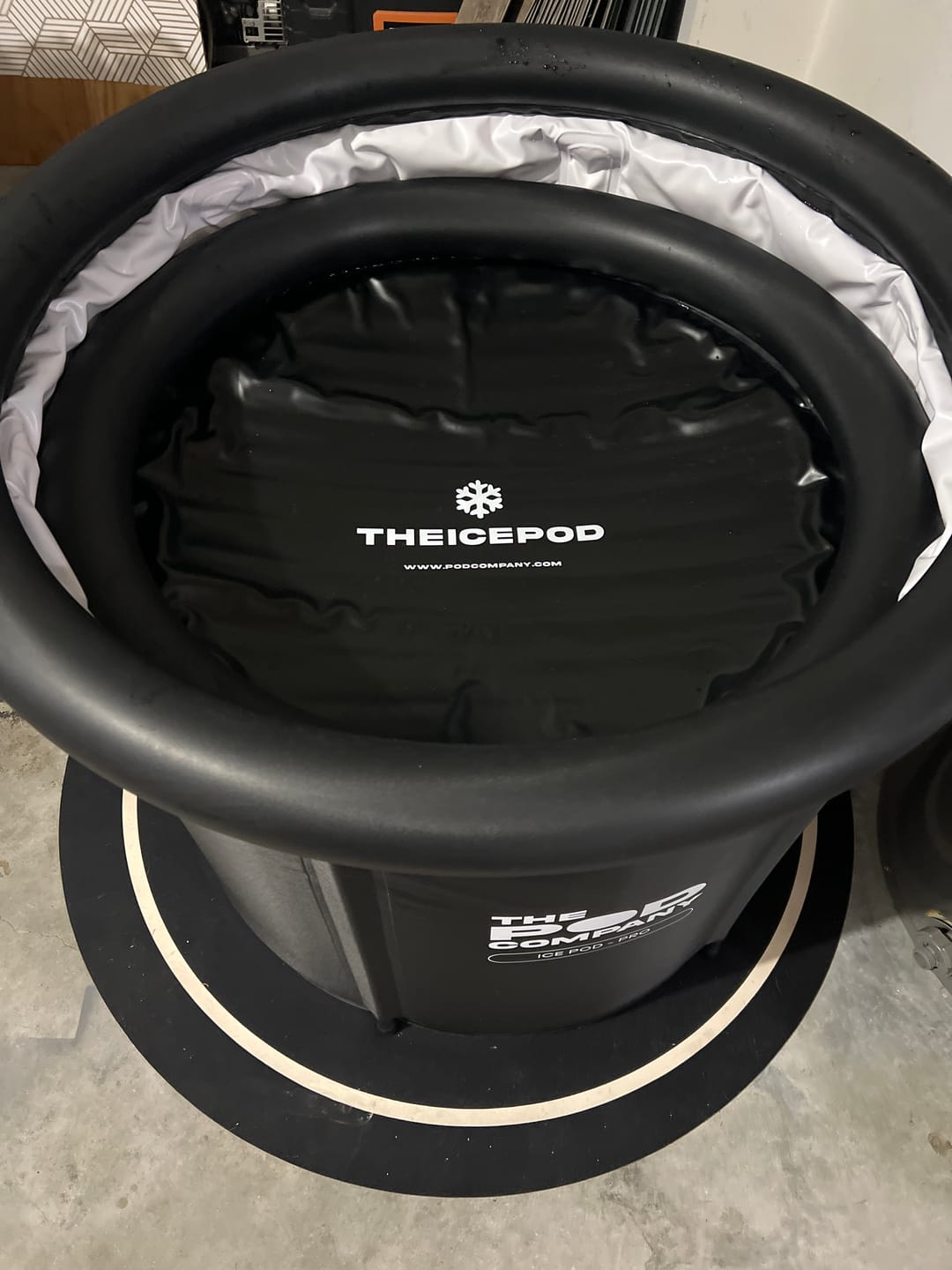 Customer photo review of Insulated Ice Pod Lid