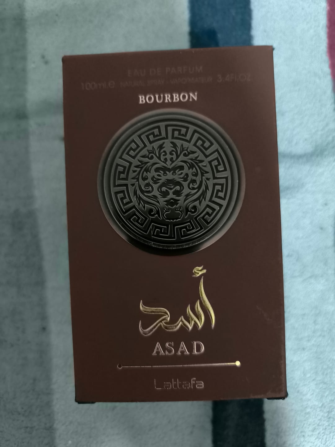 Customer photo review of Perfume Lattafa Asad Bourbon 100ml Edp