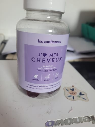 Customer photo review of Gummies Croissance et Volume