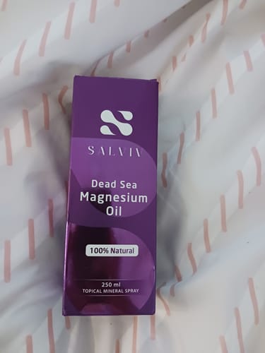 Customer photo review of Salviv Dead Sea Magnesium Oil