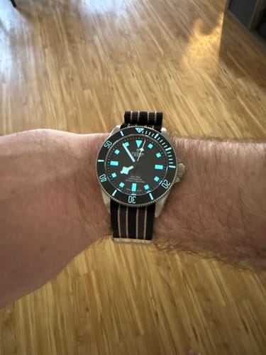 Customer photo review of 007 Bond Nylon Strap- Five Eye