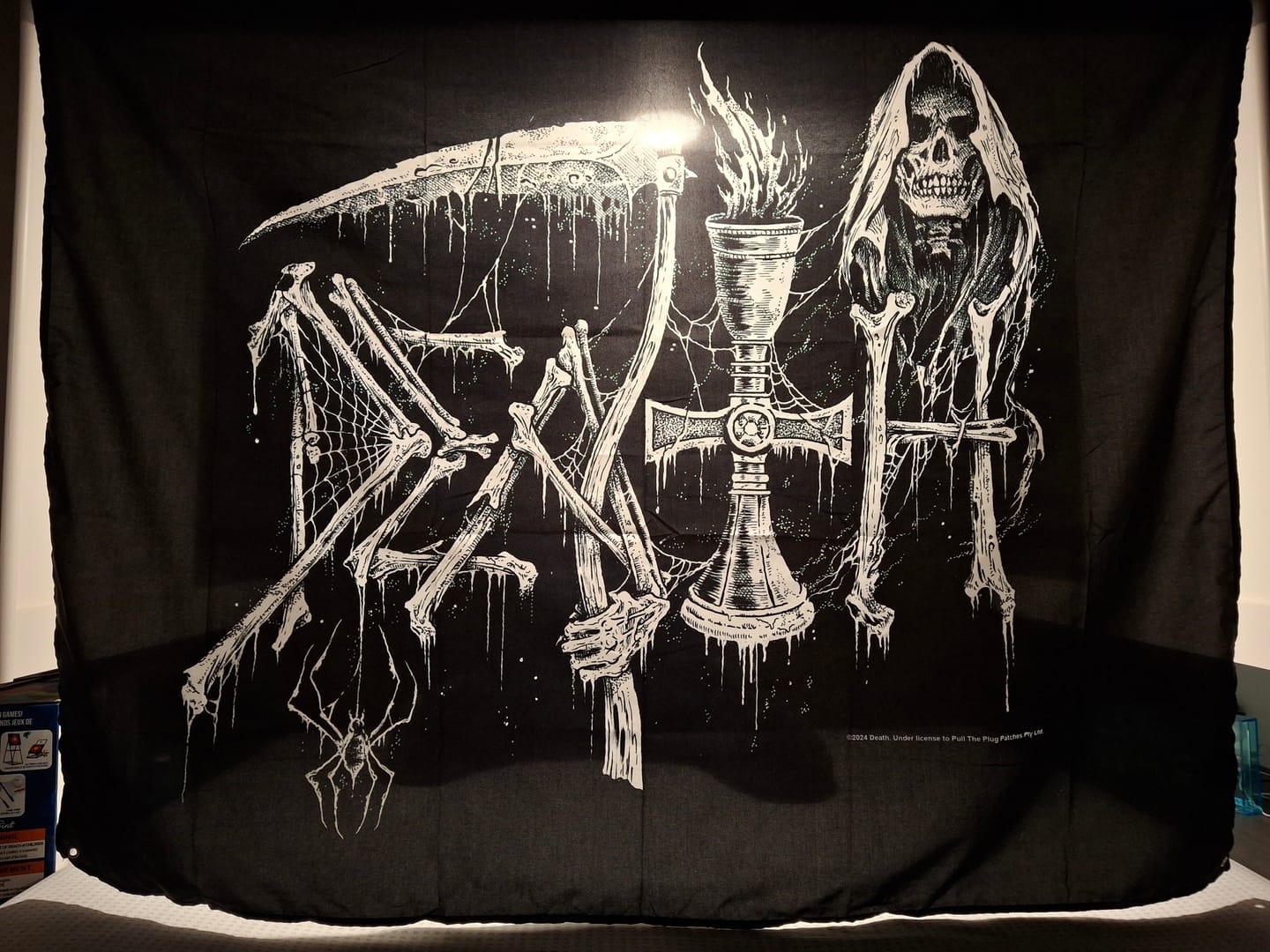 Customer photo review of Death - Riddickart Logo - Flag