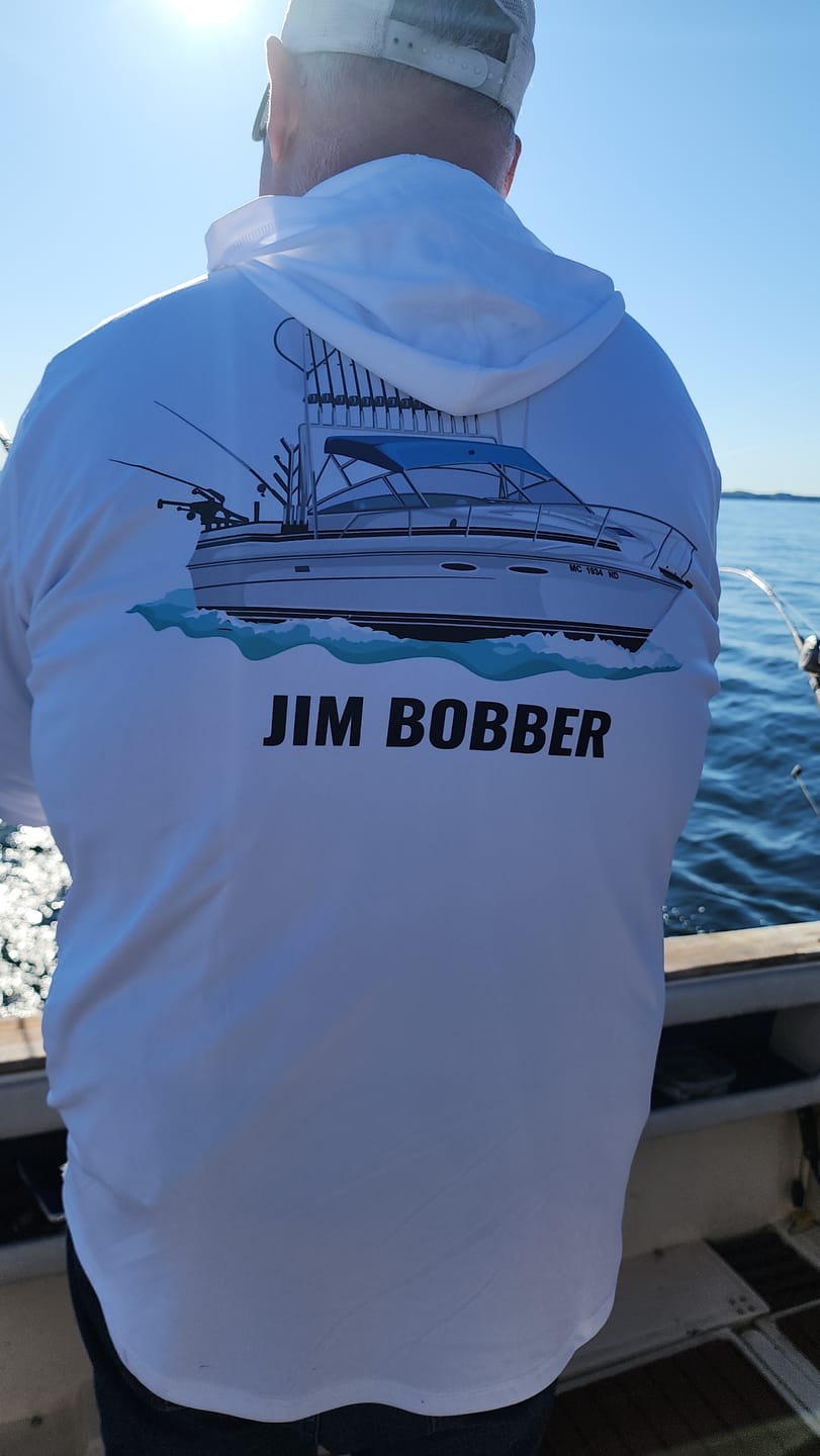 Customer photo review of American Flag Dri-Fit Long Sleeve Custom Shirts