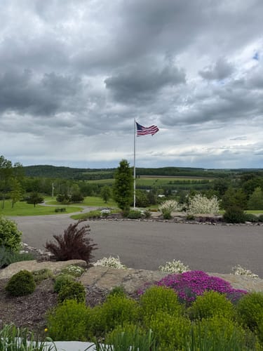 Customer photo review of Ultra Heavy Duty American Flag - 2-ply Polyester - Made In USA