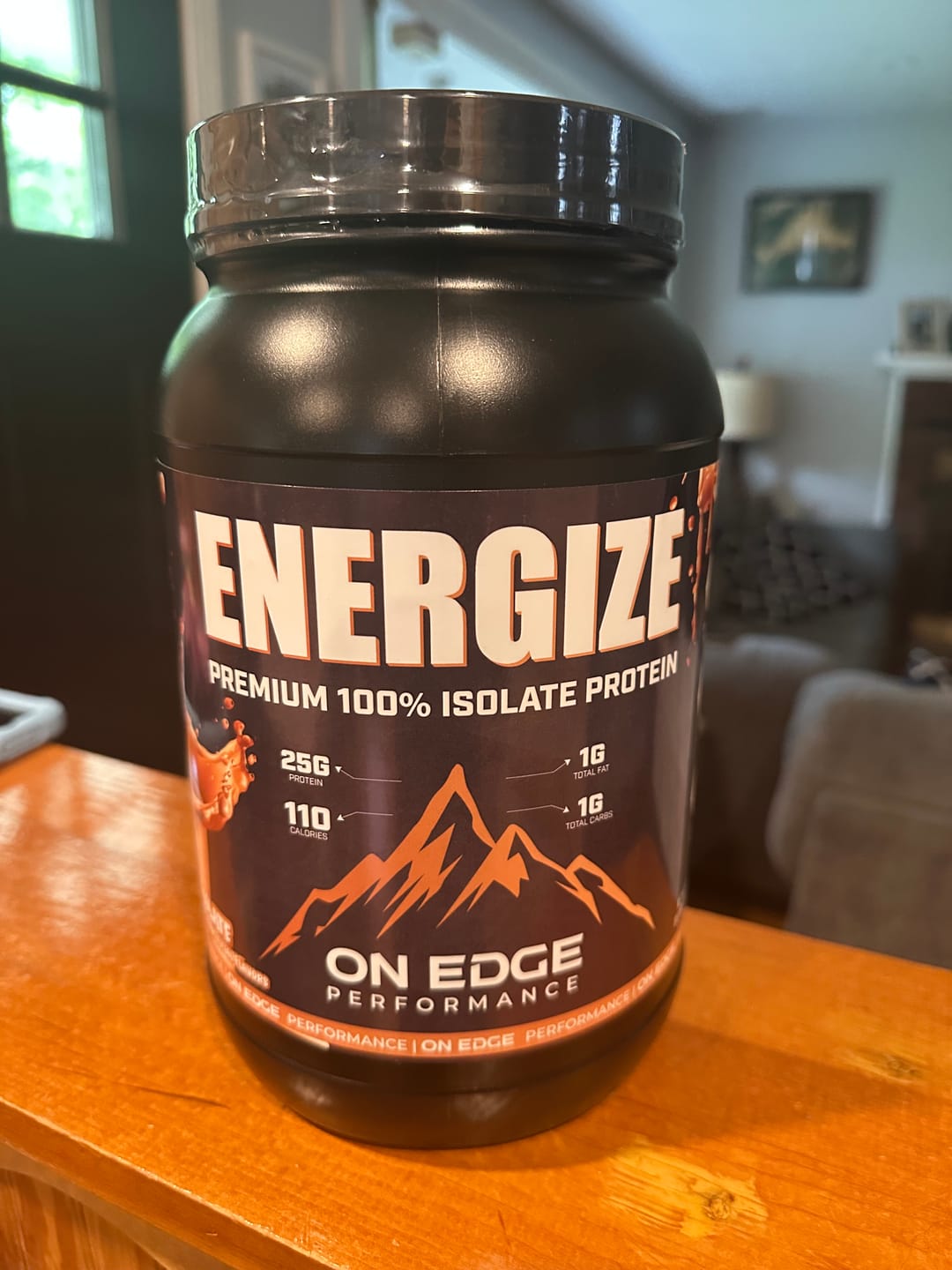 Customer photo review of 2lb ENERGIZE 100% ISOLATE PROTEIN (Chocolate)