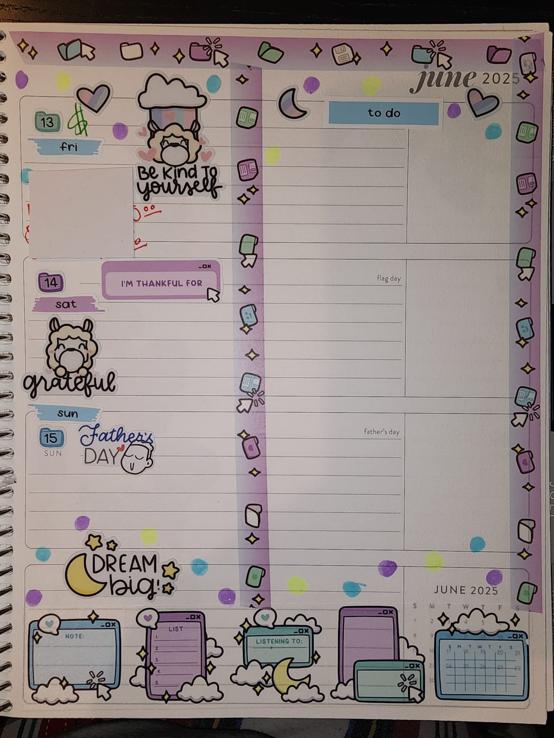 Customer photo review of Positive Llamas Die Cut Stickers