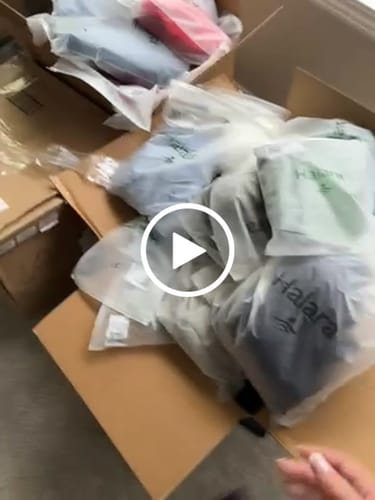 Customer video review of DRAFT C1Q That TikTok Brand Assorted Activewear