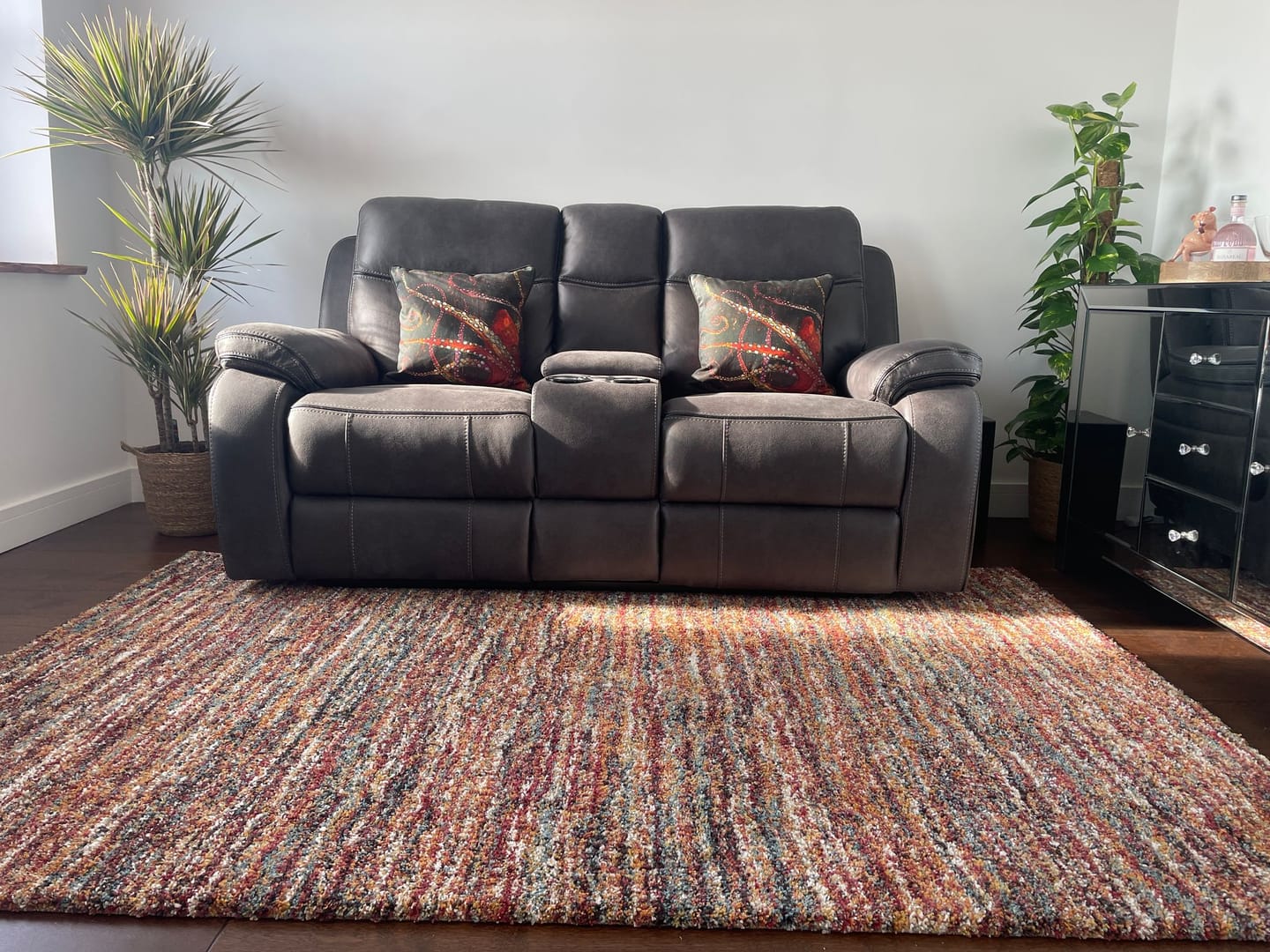 Customer photo review of Vinson Pro  2 Seater Smart sofa Power Recliner with Console