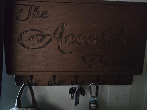 Customer photo review of FAMILY NAME