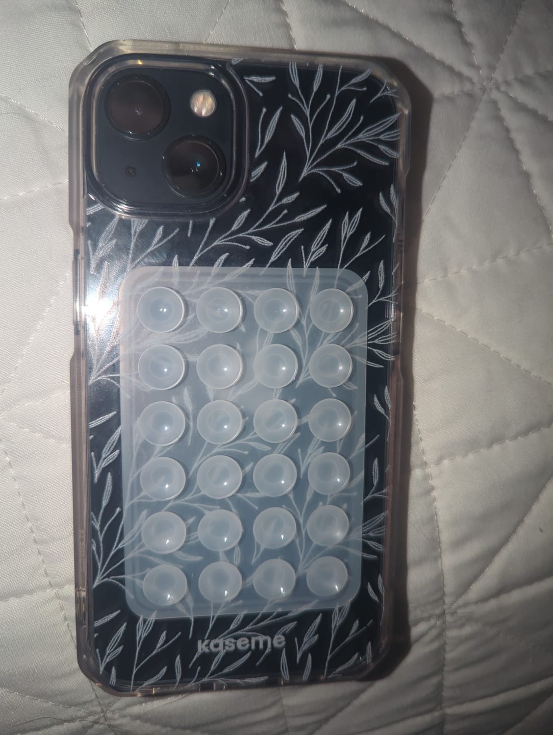 Customer photo review of Hibiscus Clear Case