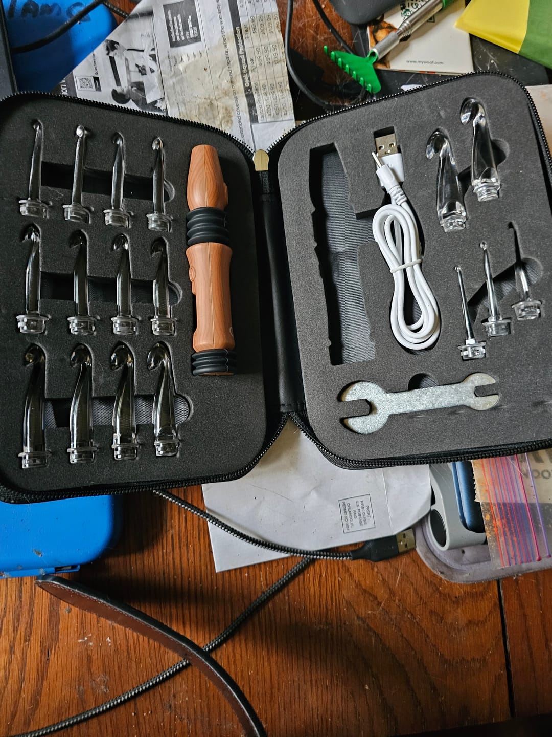 Customer photo review of Vintage Crochet Set + Bonuses