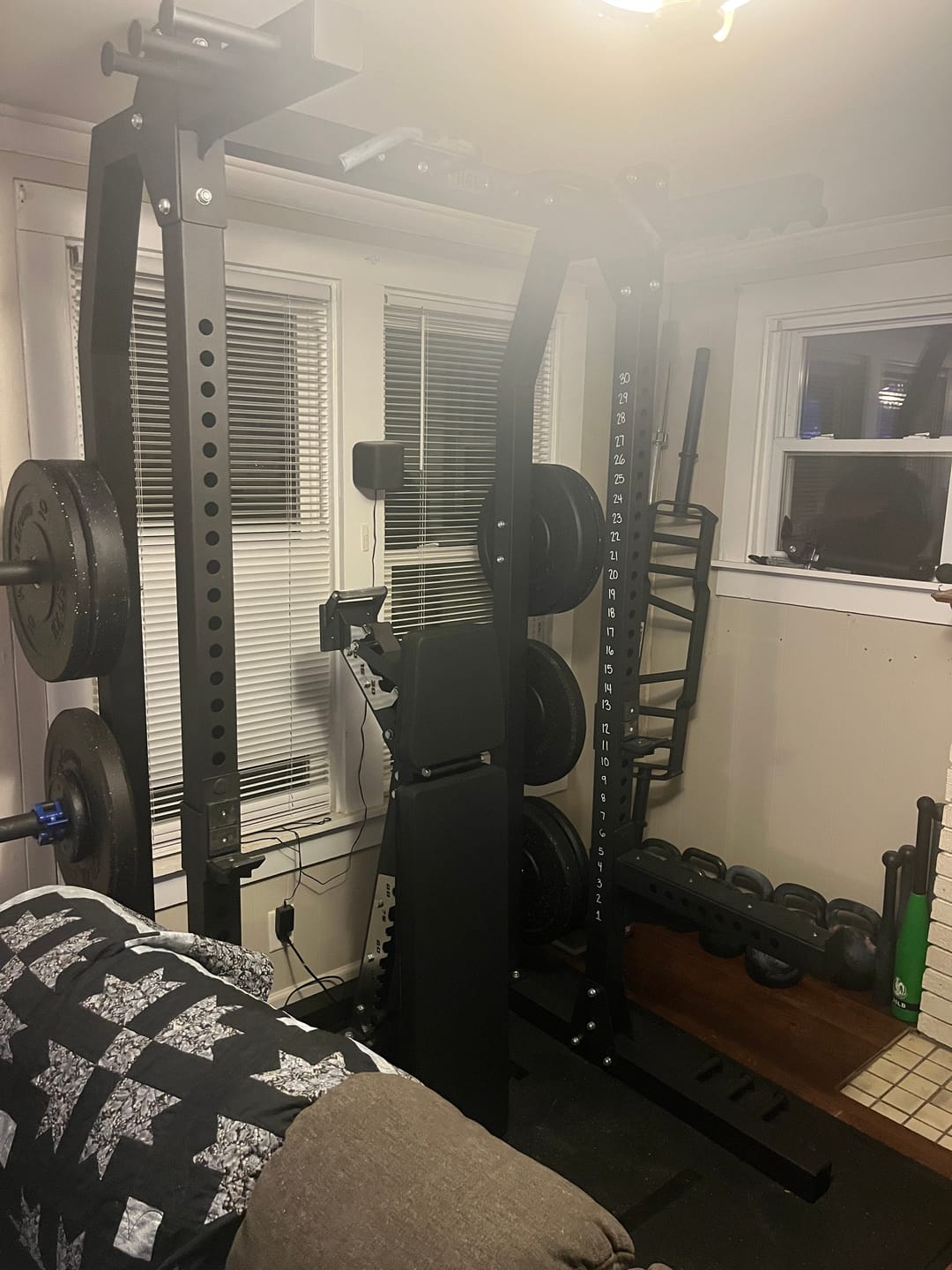 Customer photo review of HGL Half Cage Squat Rack