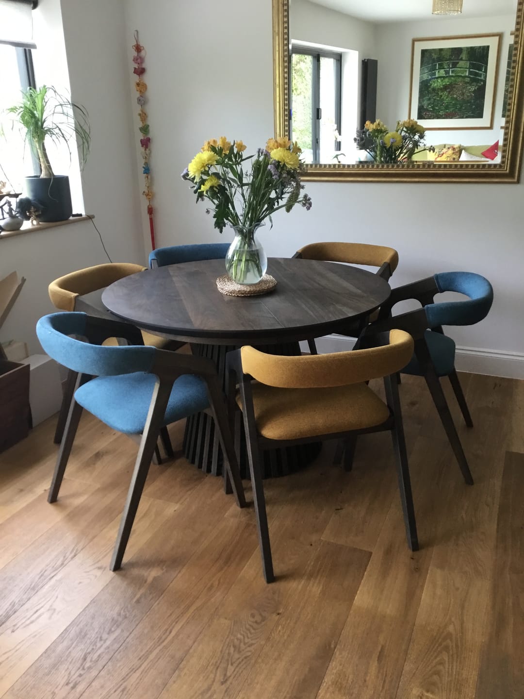Customer photo review of Julia Walnut Dining Chair