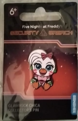 Customer photo review of Five Nights at Freddy's - Glamrock Chica Collector's Pin
