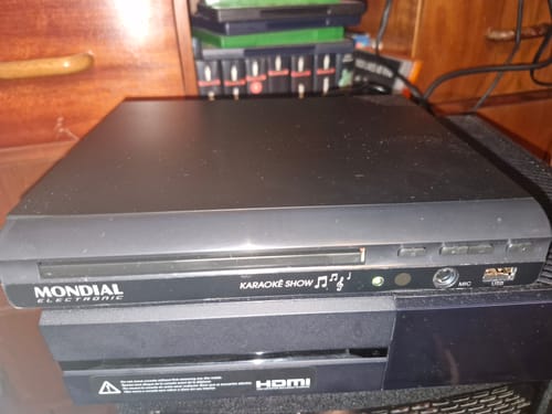Customer photo review of DVD Player Mondial D 20 com Função Karaokê e USB Bivolt