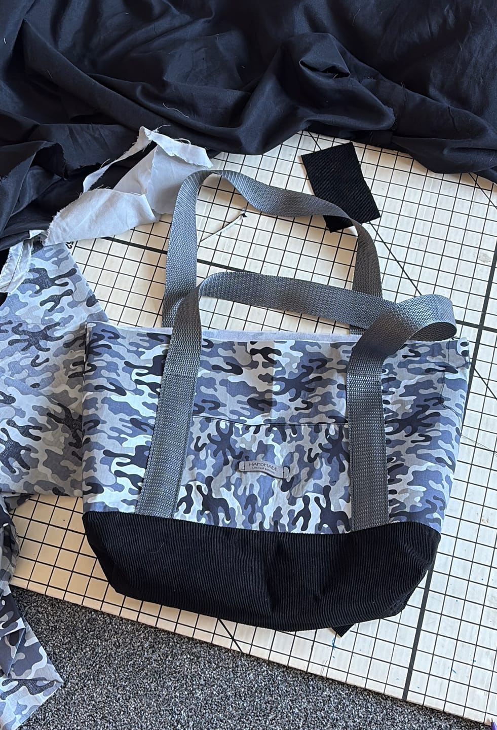 Customer photo review of Camouflage Polycotton Fabric