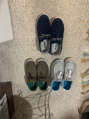 Customer photo review of SKŌNI Men's Golf Shoe - Brown