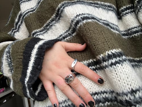 Customer photo review of Shooting Star Ring