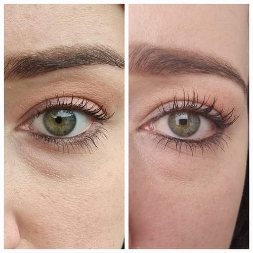 Customer photo review of Enhance® - Eyelash Growth Serum