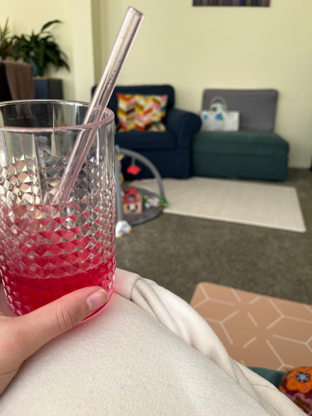 Customer photo review of Motherhood Hydration Powder - Mixed Berry