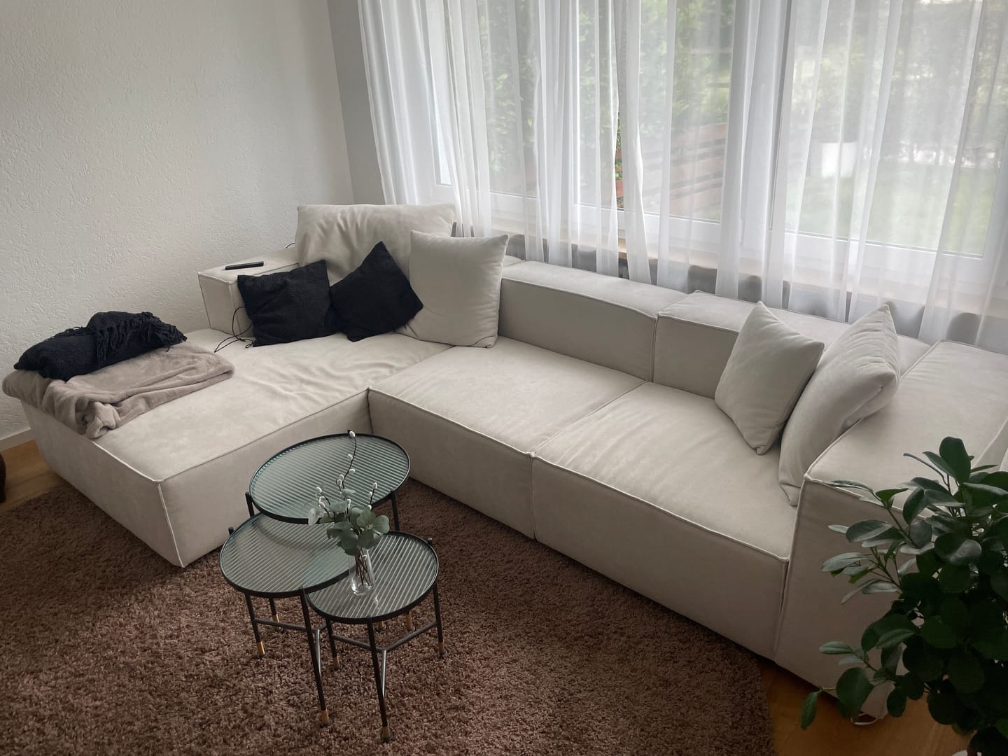 Customer photo review of Modulares L Ecksofa Sewilla