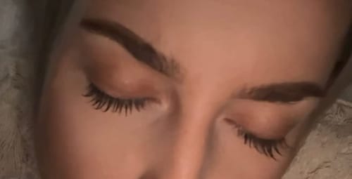 Customer photo review of Enhance® - Eyelash Growth Serum