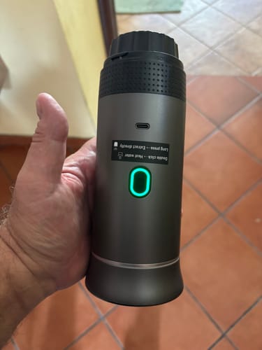 Customer photo review of Caffettiera Portatile - MokaElite