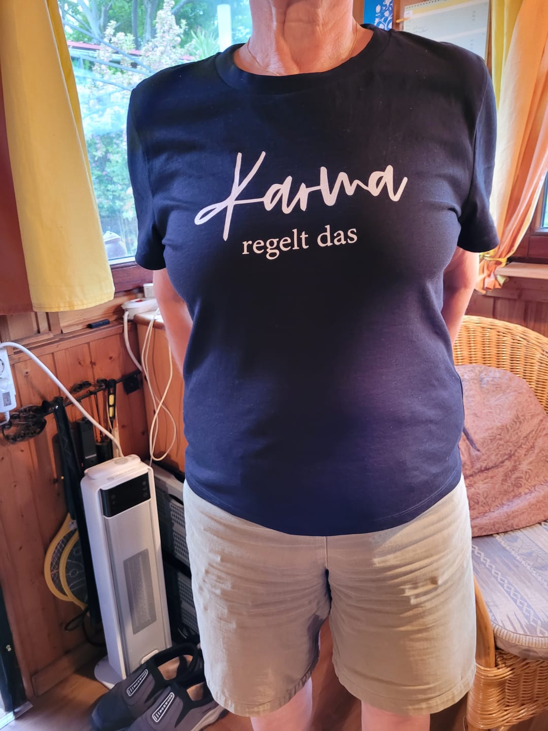Customer photo review of Karma regelt das 100% Bio T-Shirt