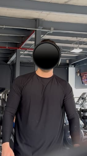 Customer photo review of Training Long Sleeve - Black