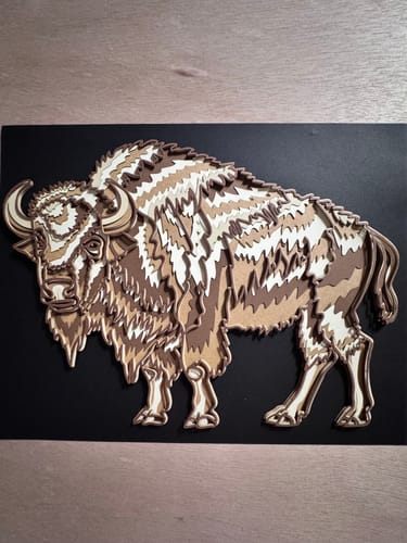 Customer photo review of Monport Reno65 Pro 65W Desktop CO2 Laser Engraver & Cutter (24" X 16") with DSP Controller and Semi-Autofocus