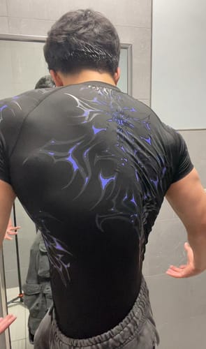 Customer photo review of Void Tech™ Exo Skeleton Compression [DUSK]